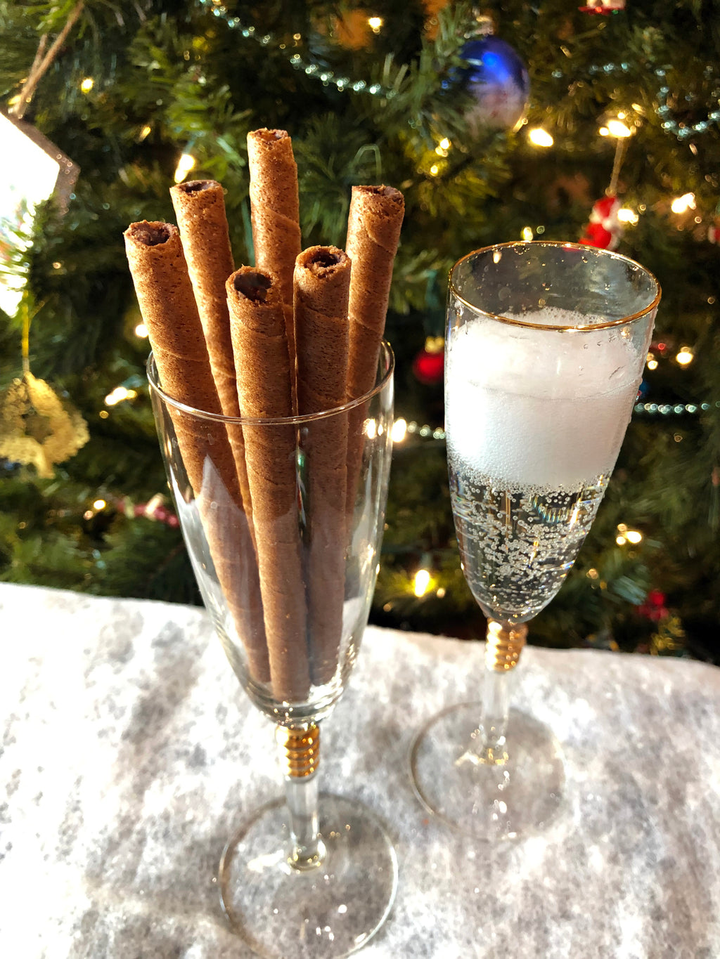 Dolcetto Wafer Rolls - Peppermint Mocha 12 oz