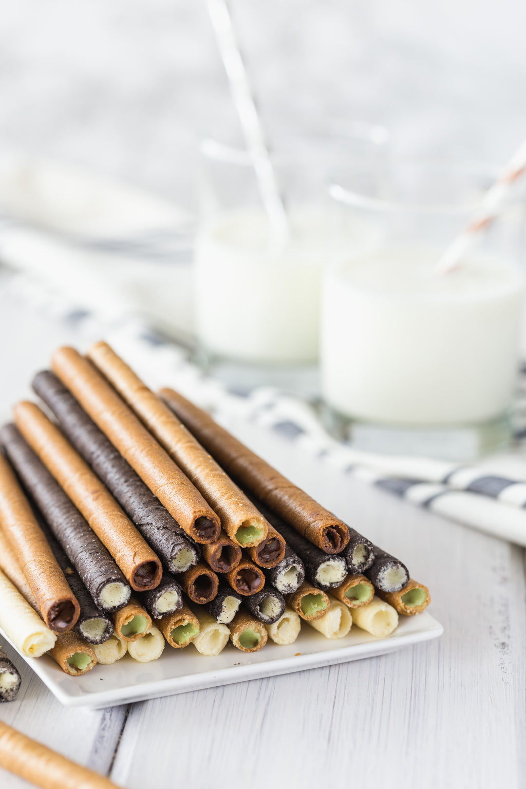 Dolcetto Wafer Rolls - Vanilla 3 oz Tin