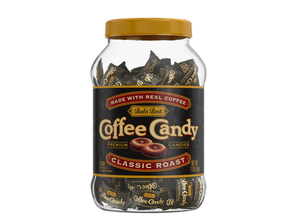 Bali’s Best Original Coffee Candy - 1 lb Jar