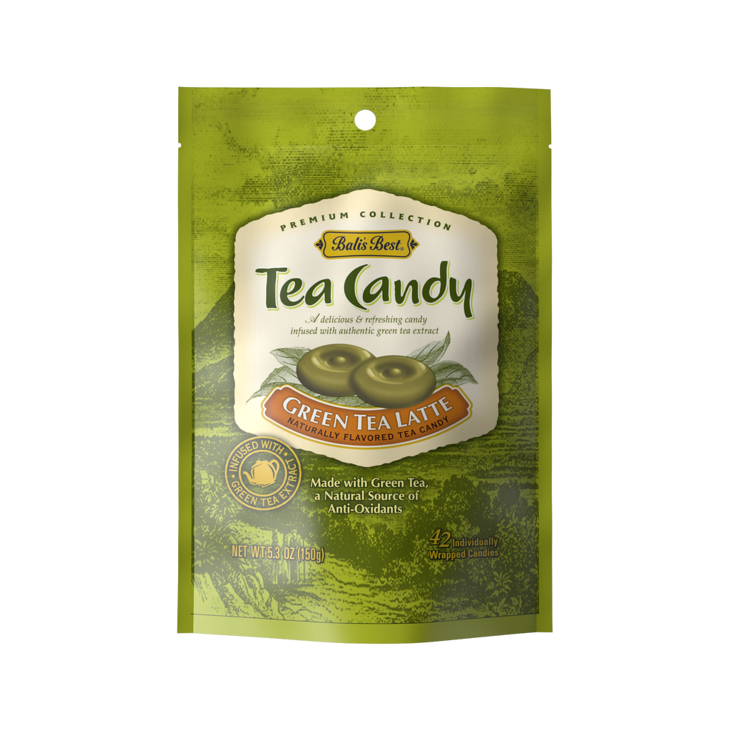 Bali’s Best Green Tea Latte Candy - 5.3oz Bag