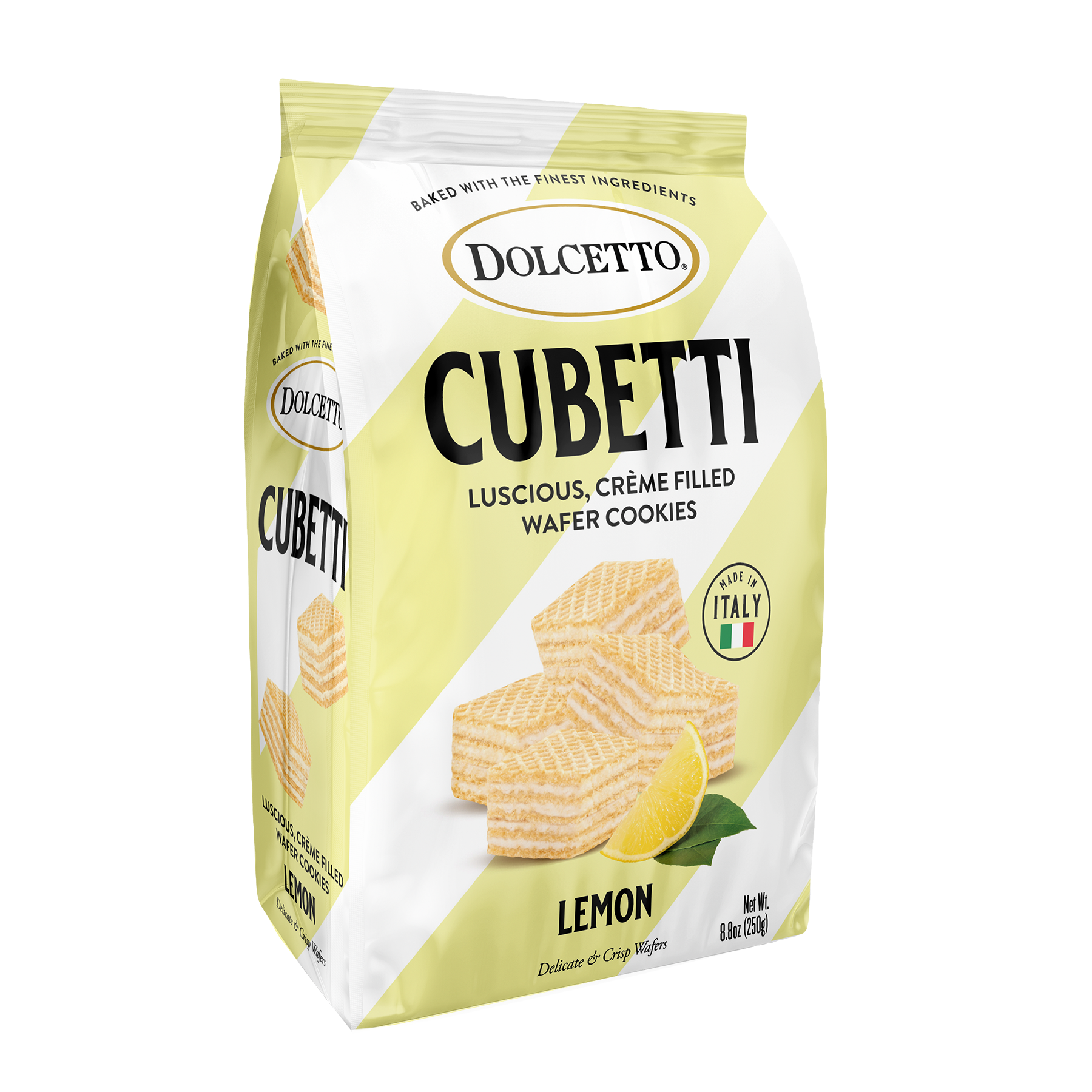 Dolcetto Cubetti Wafers - Lemon 8.8 oz
