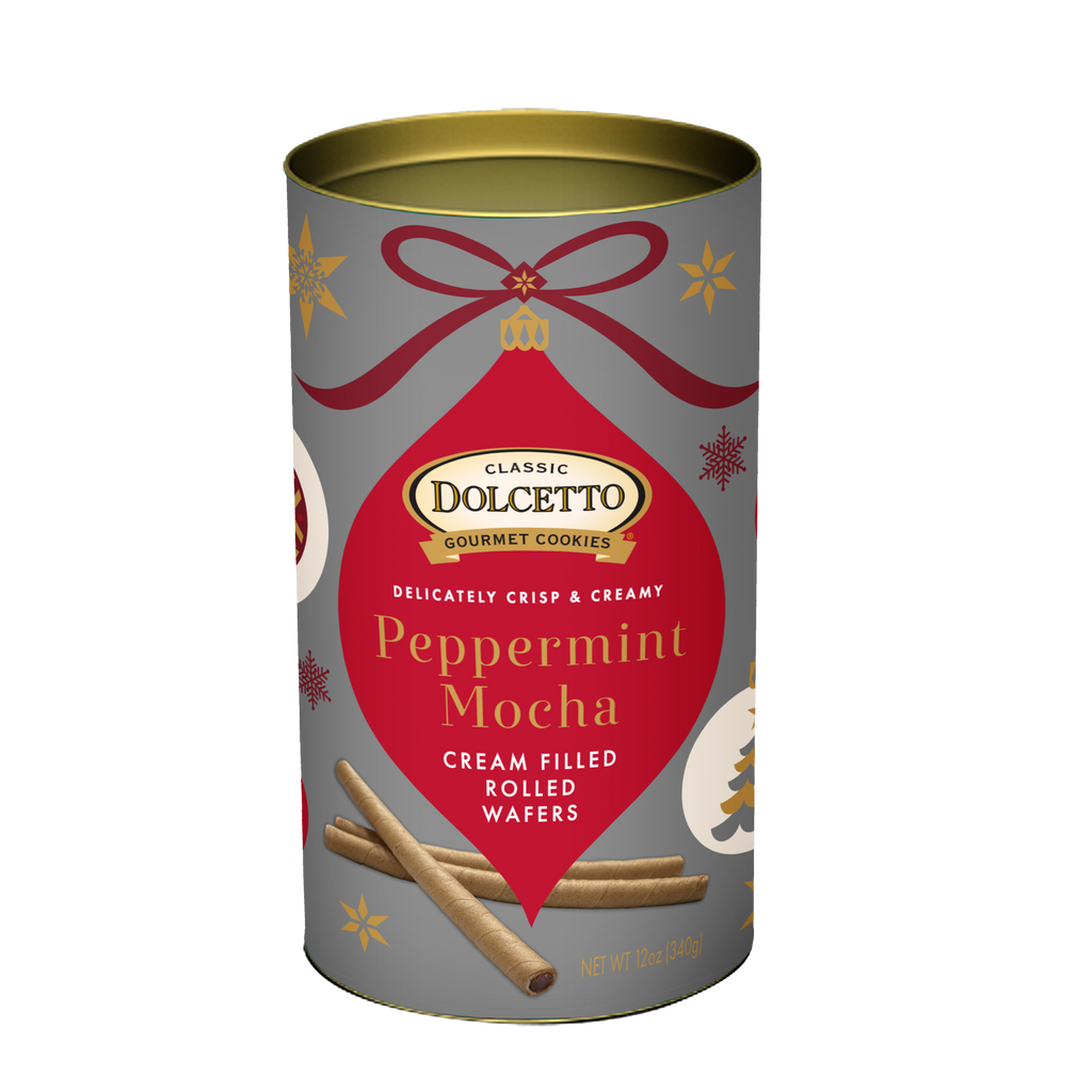 Dolcetto Wafer Rolls - Peppermint Mocha 12 oz