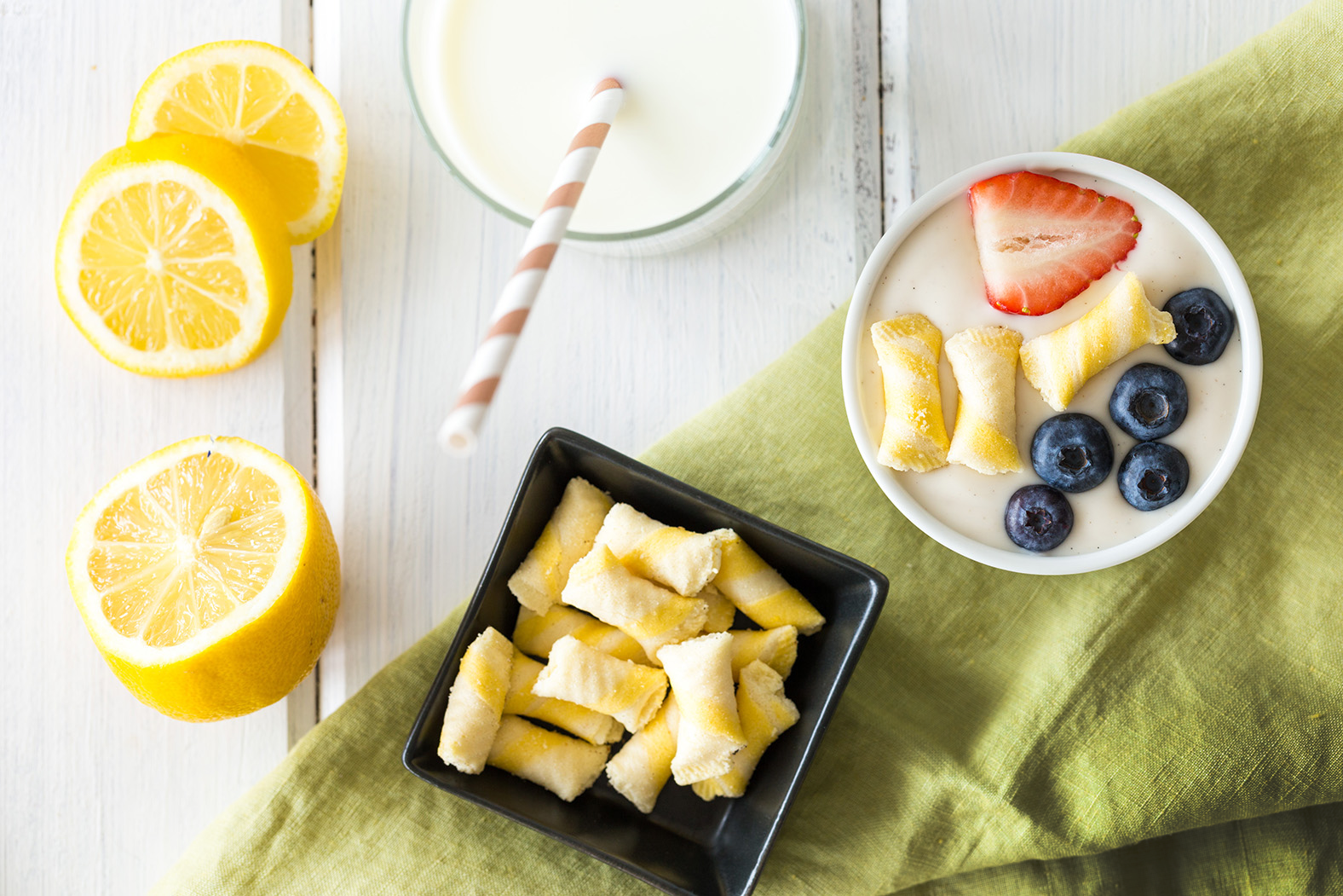 Dolcetto Wafer Bites – Lemon (0.7 oz Single Serve Pack – 24/tray)